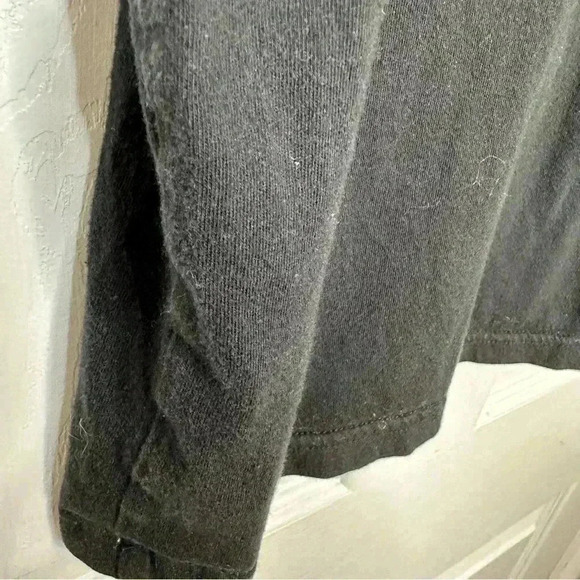 Tommy Hilfiger T-Shirt V-Neck Black Size Extra Large - Picture 11 of 15